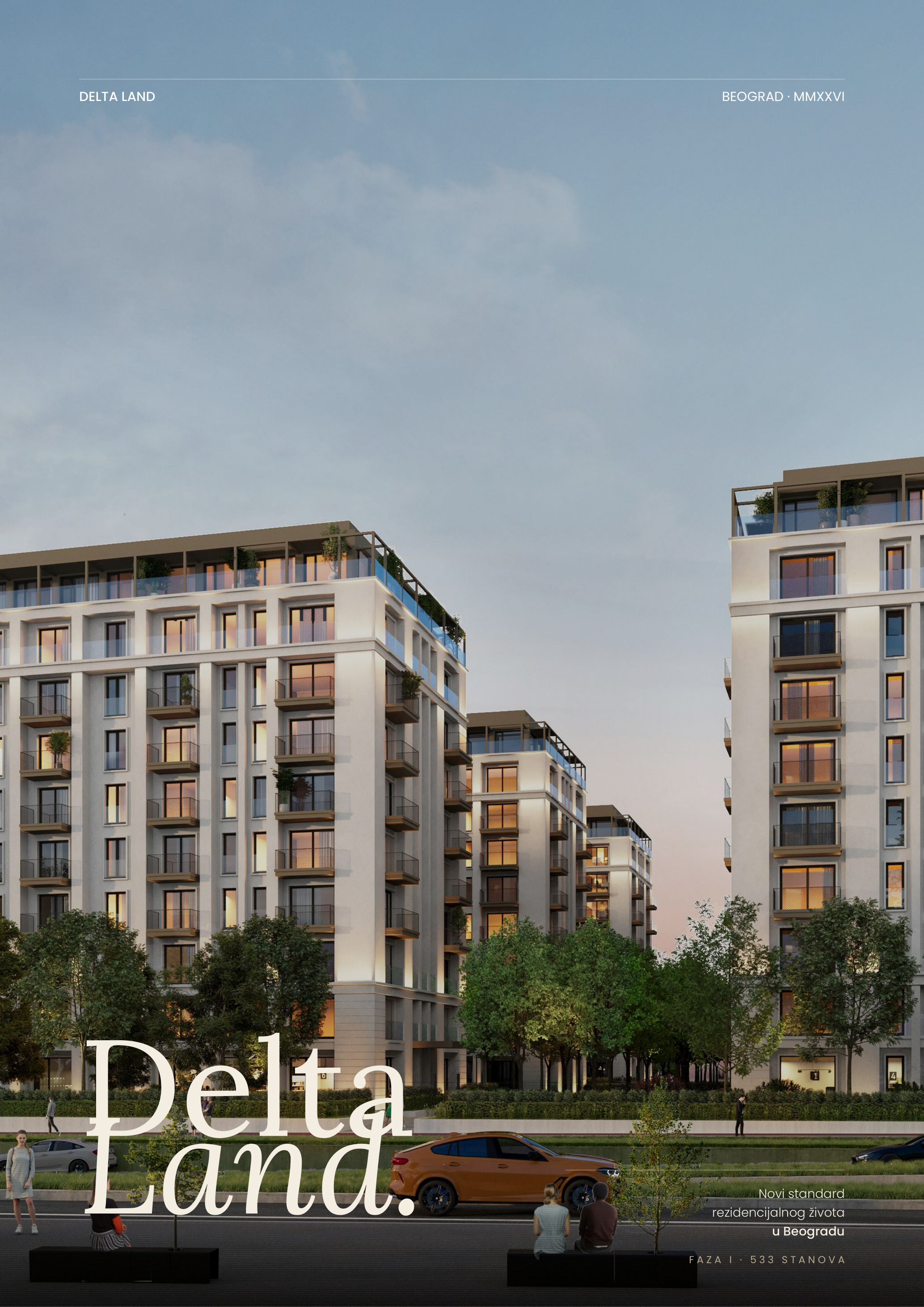 Delta Land Brošura — naslovna strana